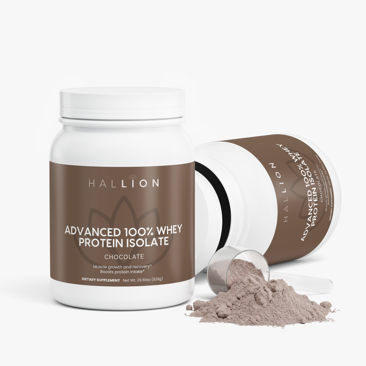 100% Whey Protein Isolate Powder – Chocolate